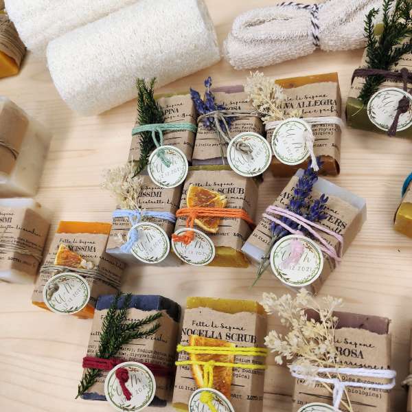 segnaposto sapone artigianale profumato ecofattoart
